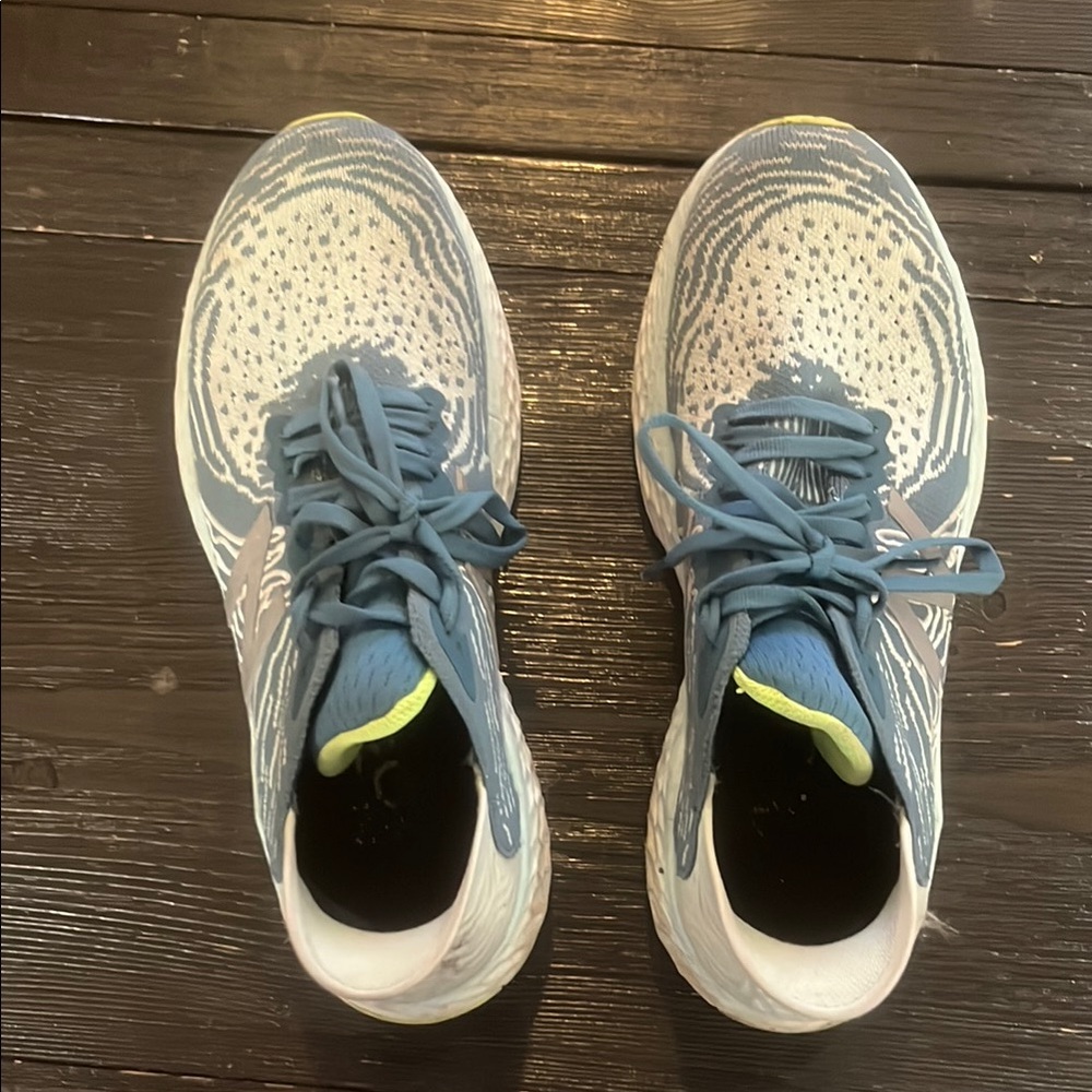 New Balance Blue and White Athletic Shoes